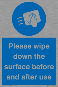 MH6241: Please wipe down the surface before and after use