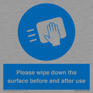 MH6241: Please wipe down the surface before and after use