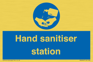 MH6242: Hand sanitiser station