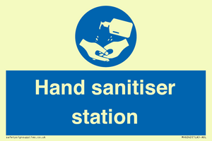 MH6242: Hand sanitiser station