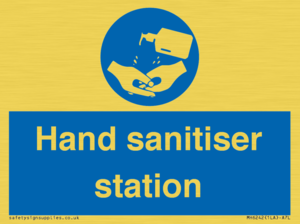 MH6242: Hand sanitiser station