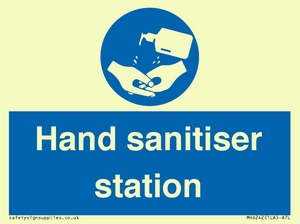 MH6242: Hand sanitiser station