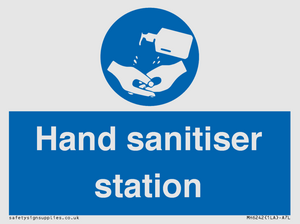 MH6242: Hand sanitiser station