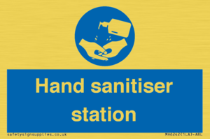 MH6242: Hand sanitiser station