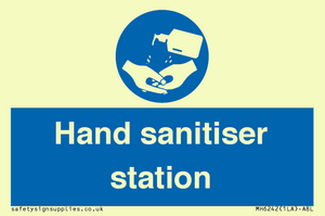 MH6242: Hand sanitiser station