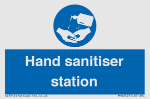 MH6242: Hand sanitiser station