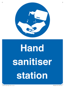 MH6242: Hand sanitiser station