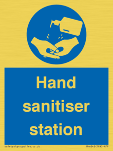 MH6242: Hand sanitiser station