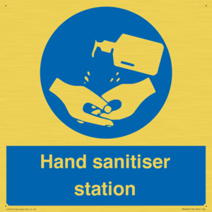 MH6242: Hand sanitiser station