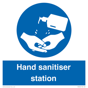 MH6242: Hand sanitiser station