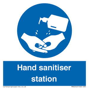 MH6242: Hand sanitiser station
