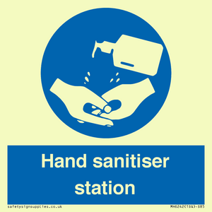 MH6242: Hand sanitiser station