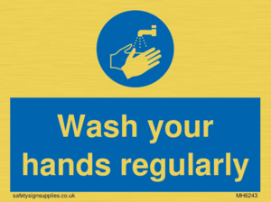MH6243: Wash your hands regularly