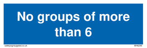 MH6246: No groups of more than 6