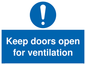 MH6258: Keep doors open for ventilation