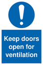 MH6258: Keep doors open for ventilation