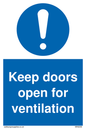 MH6258: Keep doors open for ventilation