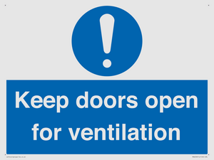 MH6258: Keep doors open for ventilation