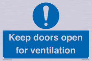 MH6258: Keep doors open for ventilation