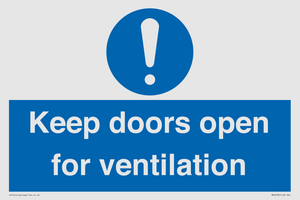 MH6258: Keep doors open for ventilation