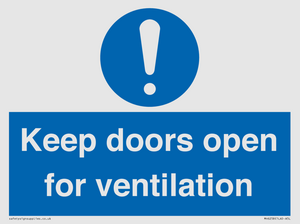 MH6258: Keep doors open for ventilation