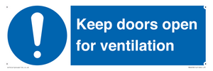 MH6258: Keep doors open for ventilation