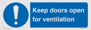 MH6258: Keep doors open for ventilation
