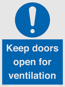 MH6258: Keep doors open for ventilation