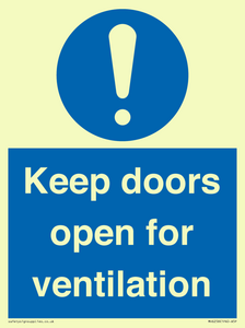 MH6258: Keep doors open for ventilation