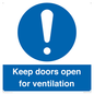 MH6258: Keep doors open for ventilation