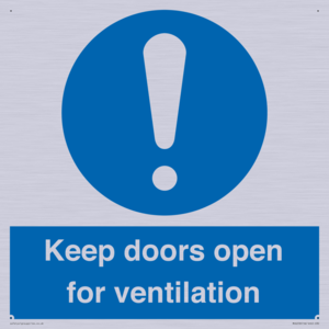 MH6258: Keep doors open for ventilation