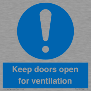 MH6258: Keep doors open for ventilation