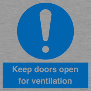 MH6258: Keep doors open for ventilation
