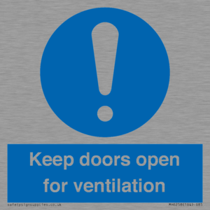 MH6258: Keep doors open for ventilation