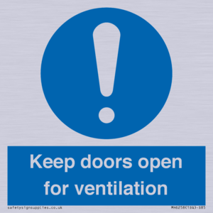 MH6258: Keep doors open for ventilation