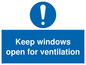 MH6259: Keep windows open for ventilation