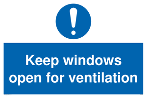 MH6259: Keep windows open for ventilation