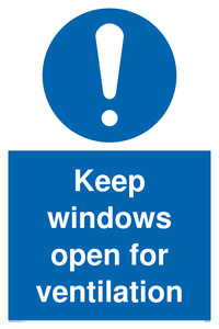 MH6259: Keep windows open for ventilation