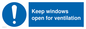 MH6259: Keep windows open for ventilation