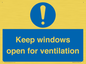 MH6259: Keep windows open for ventilation