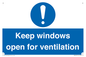MH6259: Keep windows open for ventilation