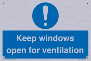 MH6259: Keep windows open for ventilation