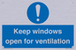 MH6259: Keep windows open for ventilation