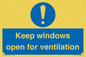 MH6259: Keep windows open for ventilation