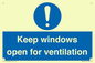 MH6259: Keep windows open for ventilation