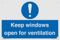 MH6259: Keep windows open for ventilation