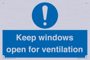 MH6259: Keep windows open for ventilation