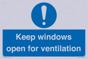 MH6259: Keep windows open for ventilation