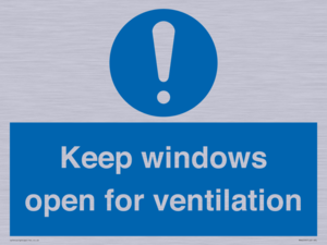 MH6259: Keep windows open for ventilation