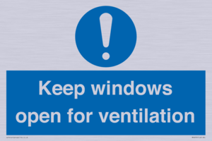 MH6259: Keep windows open for ventilation